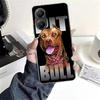Pit Bull Pet Dog Pitbull Soft Phone Case For Xiaomi Redmi 15C 15 13C 13 Poco X5 X6 X7 F7 Ultra M7 12C 12 10 10C 9C 9A 9T 9 Funda