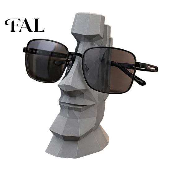 Gift for Glasses Collector Hand Carved Eyeglass Holder, 3D Printed Nose Shaped Stand, Unique Modern Office Decoration Decorative Display Rack,