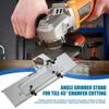 Angle Grinder Stand Grinder Holder Sturdy Construction Safe Power Angle Grinders Stable Base Multi-Functional Angle Grinder