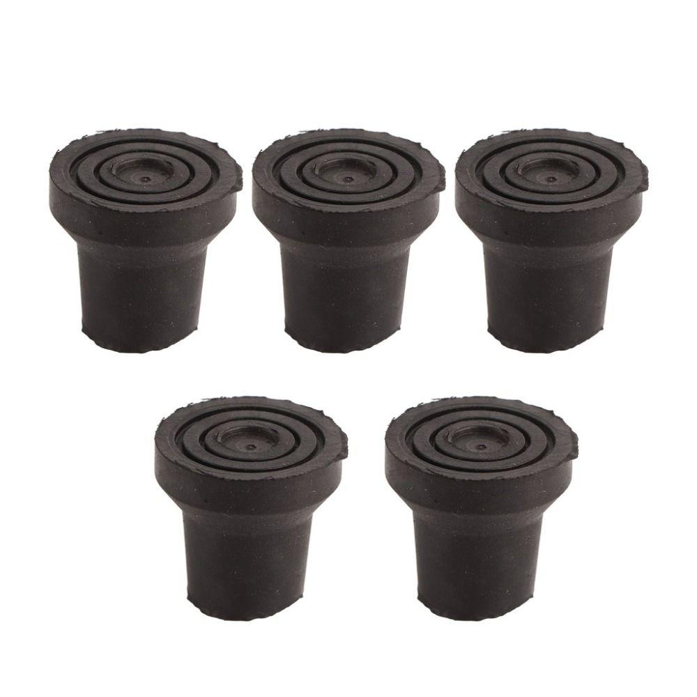 2Pcs Replacement Cane Tips Covers Elder Crutch Pads Trekking Pole Durable Crutches Foots  Crutches