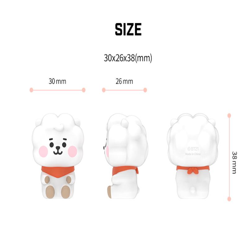 6НАБОР BTS BT21 Официальная фигурка Baby MONITOR Оригинальные товары 6НАБОР