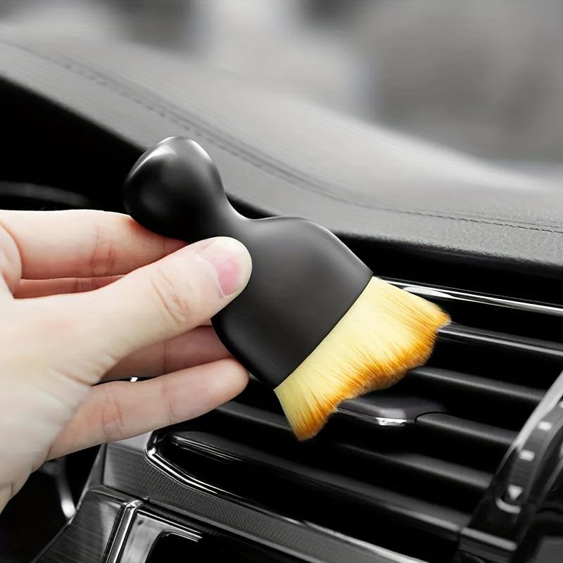 1 шт. мягкая щетка для удаления пыли из салона автомобиля-легкая очистка для розеток для кондиционирования воздуха