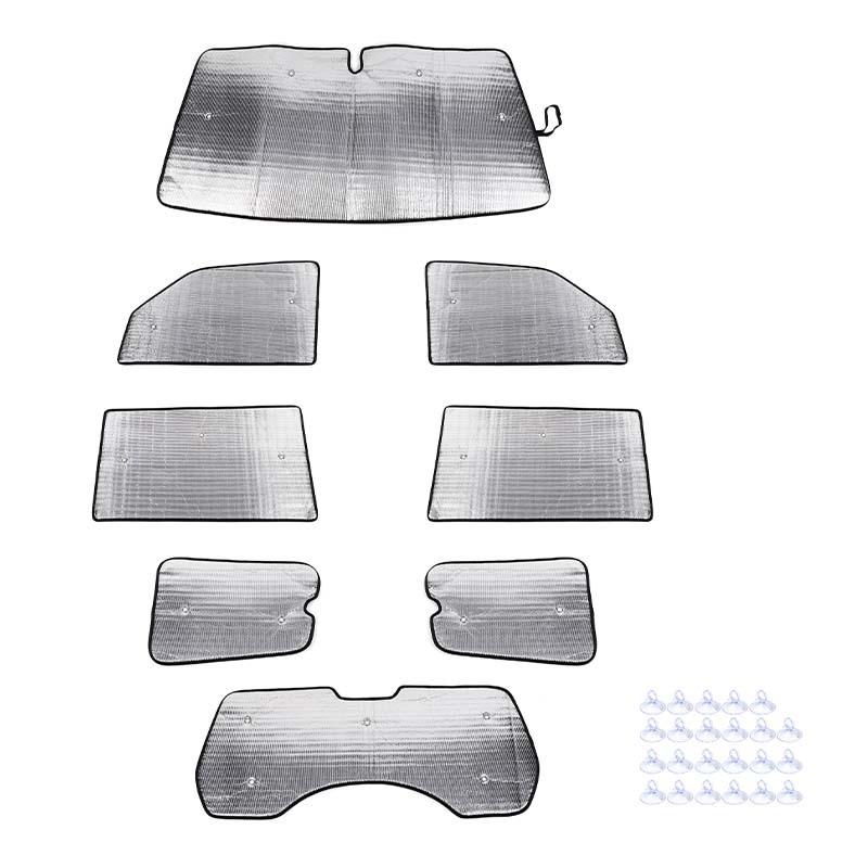 Солнцезащитный козырек на лобовое стекло автомобиля, шторка на окно, складной чехол-козырек от солнца, подходит для Mitsubishi PAJERO 2007-2021, автомобильные аксессуары