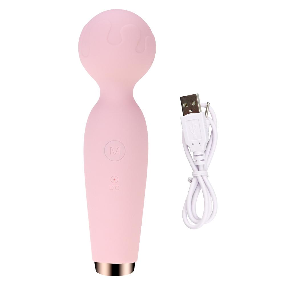 Wireless AV Magic Wand Dildo Vibrator Women's G-Spot Clitoral Stimulation Orgasm Massager for Adult Female Masturbation Sex Toy