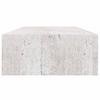 Vidaxl Półka Ścienna Z Szufladą, Szarość Betonu, 60X23,5X10 Cm, Mdf