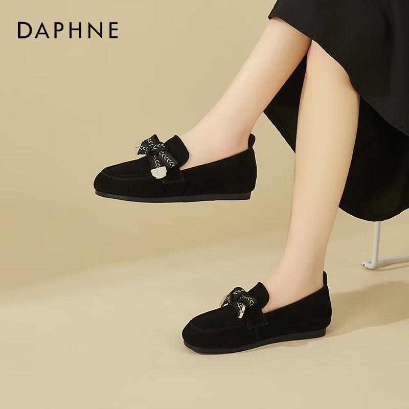 Женские замшевые лоферы в ретро-стиле DAPHNE