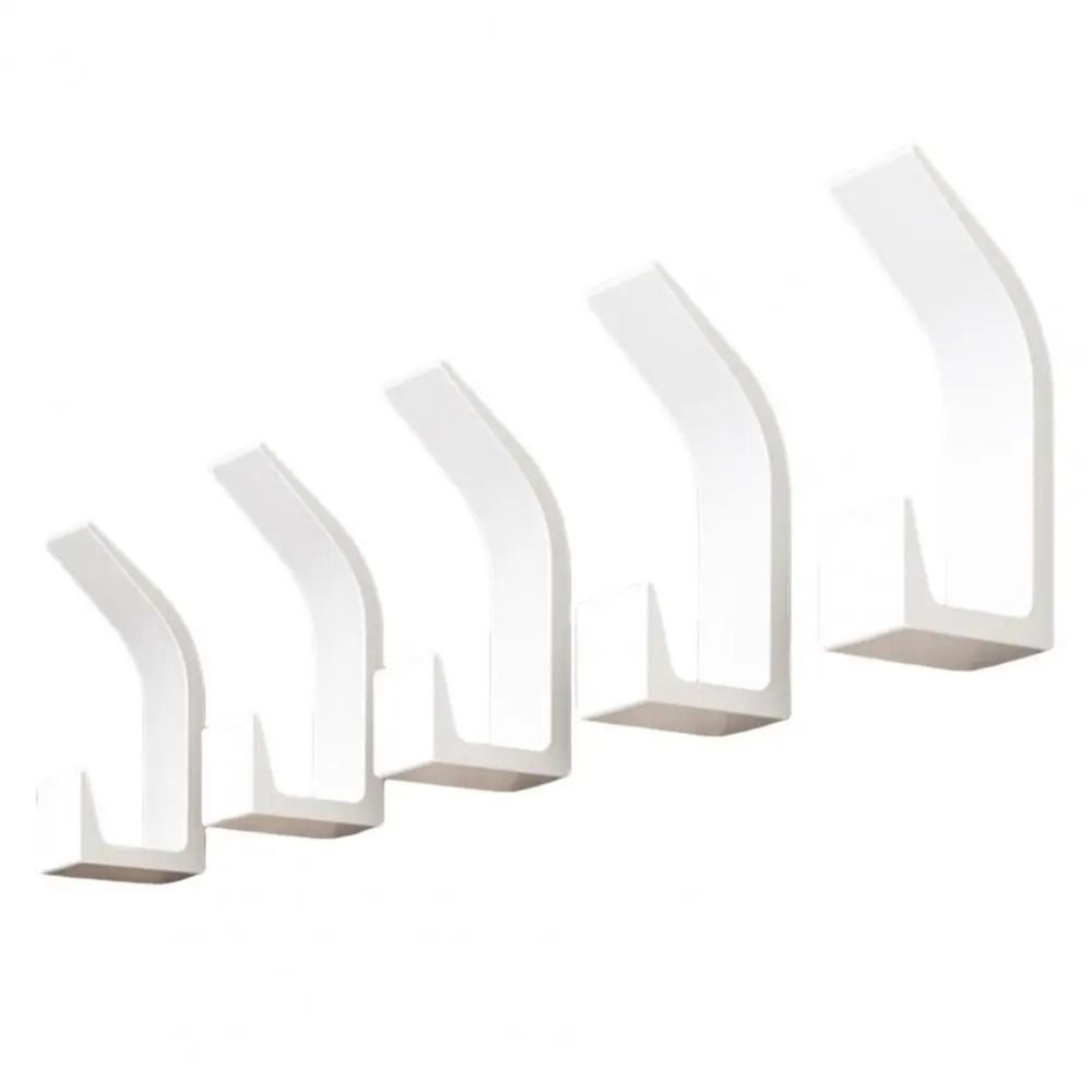 5 шт./компл., пластиковые вешалки для хранения полотенец, самоклеящиеся органайзеры для душа, настенные крючки