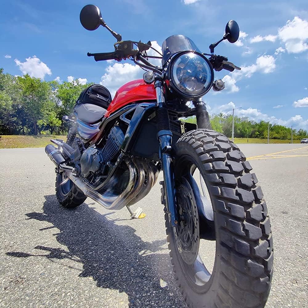 SEMIMO Universal Motorcycle Rear View Mirror M10 Compatible With Motorcycle Motorbike ATV. UTV Scooter Moped Sportsman Dirt Bike Cruiser