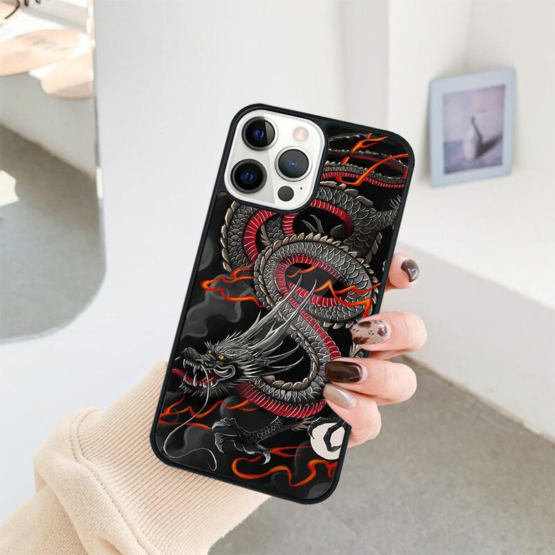 Легендарный Китайский Дракон Чехол для Телефона Для iPhone 17 Air 16 15 14 11 12 13 Pro MAX Plus coque Обложка Корпус