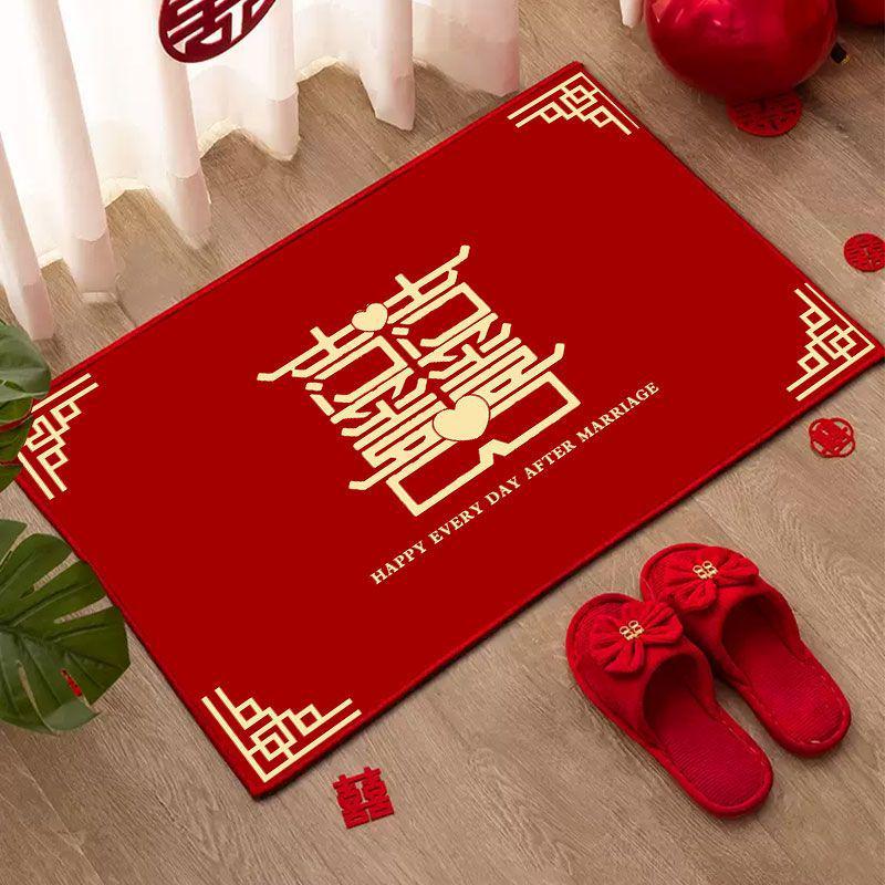 Приветственный коврик - Ковер со счастливыми словами для дома и свадебного декора