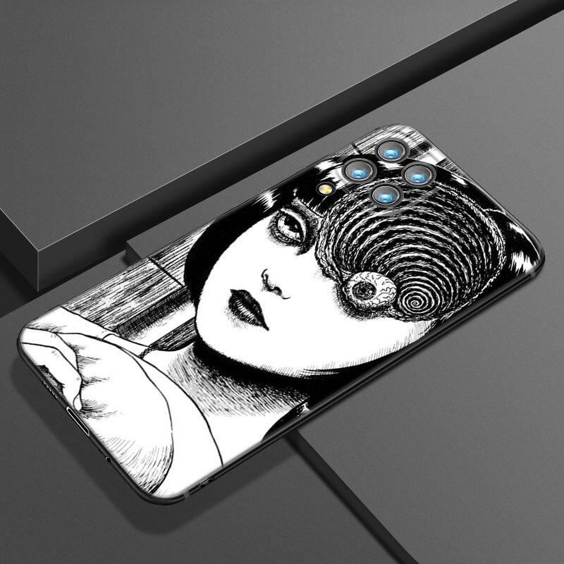 Чехол для футболки с изображением комиксов ужасов junji ito Tomie для Samsung A21 A30 A50 A52 S A13 A22 A32 4G A23 A33 A53 A73 5G A12 A31 A51 A70 A71 A72