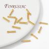 Латунь с покрытием 18 карат золотом с подвесками из цирконов Для изготовления ювелирных изделий, Аксессуары для DIY сережек, Модные подвески для ожерелий
