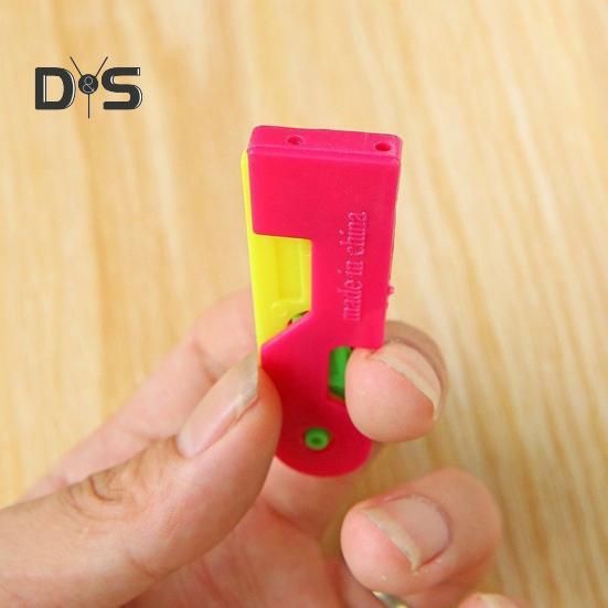 10 шт. автоматический нитевдеватель ручное шитье своими руками вышивка крестиком ремесла портативный пластиковый нитевдеватель инструменты для шитья энтузиаст подарок