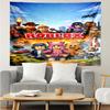 Roblox Print Tapestry, Backdrop, Easy Setup, Ideal for Bedroom, Office & Living Room, with Aesthetic Wall Hanging Decor.
