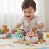 Early Education Pufferfish Children's Toys Insertion Pufferfish Puzzle Toy  Various Holiday Gifts