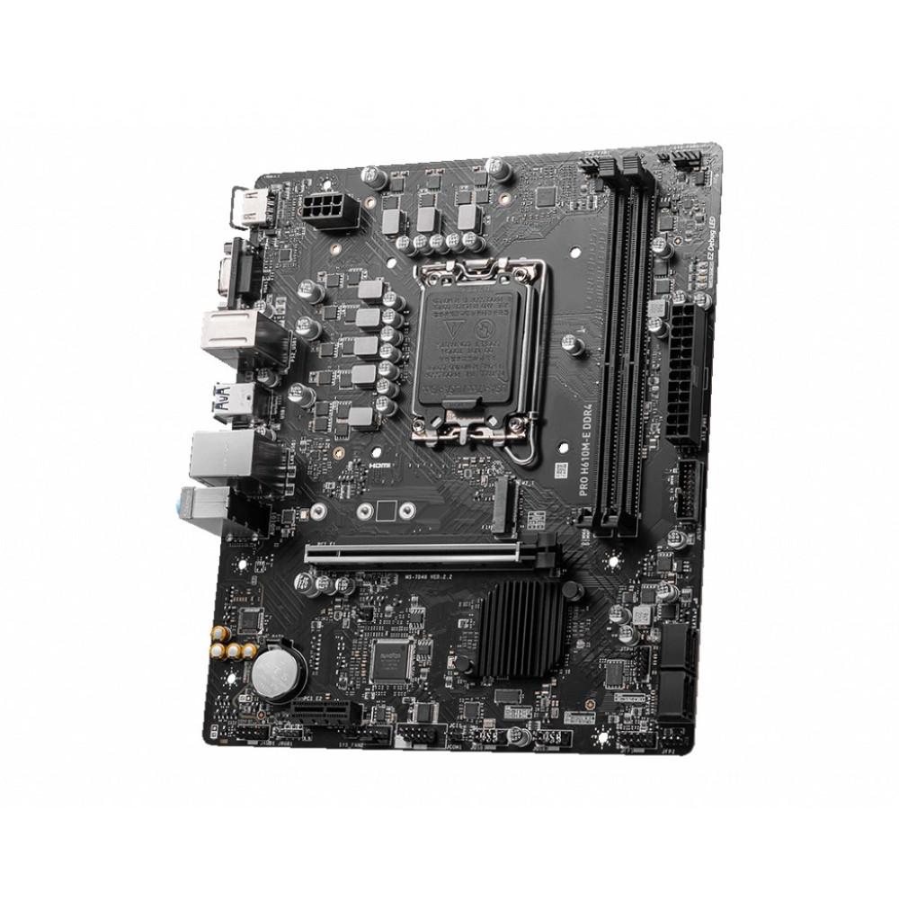 Msi Pro H610M-E Ddr4 Motherboard