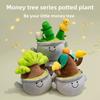 Tree Potted Money Plush Toy Cartoon Soft Filled Doll Room Decoration Gift Child