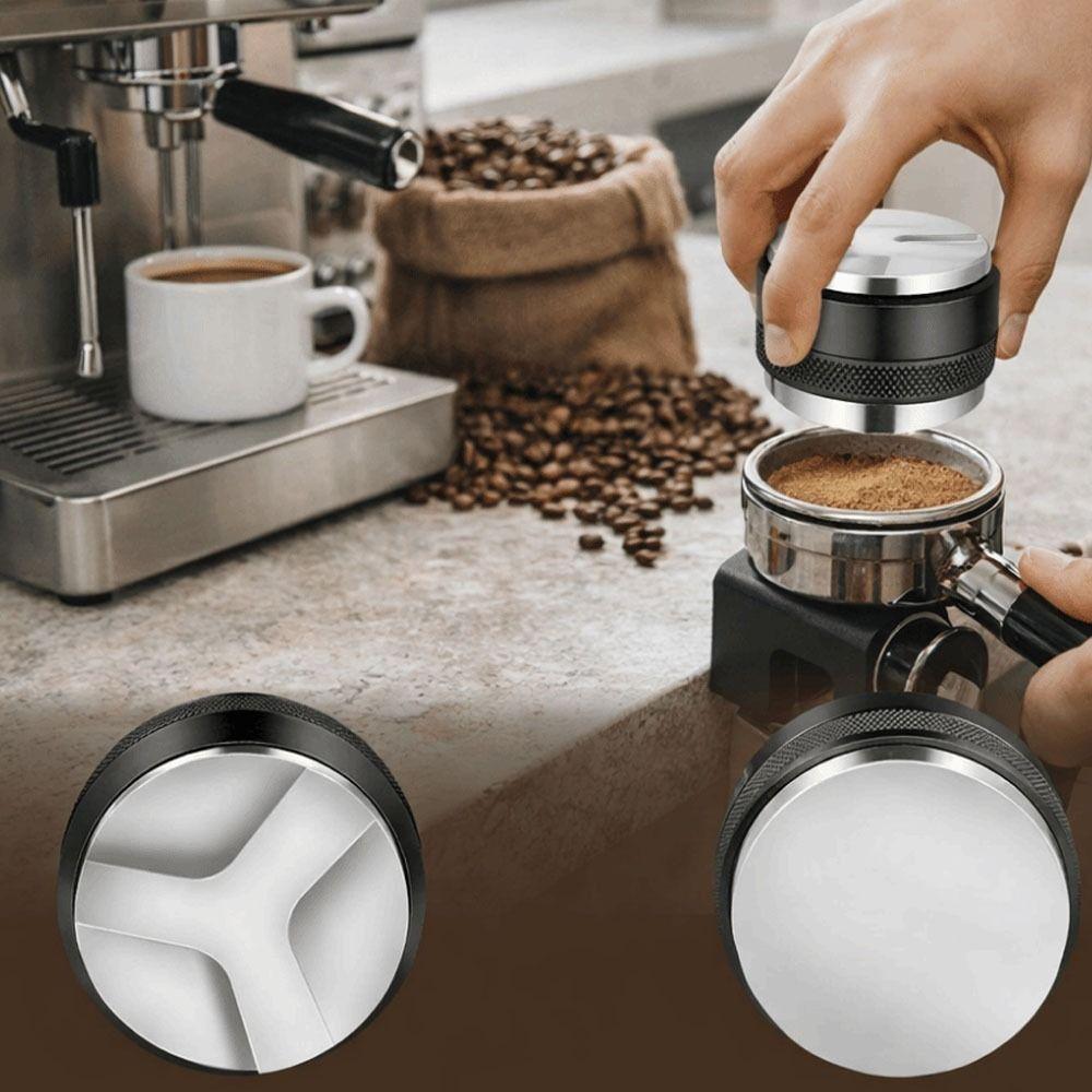 Dosing Funnel Espresso Accessories Kit Stainless Steel Base Coffee Distributor Kitchen Use