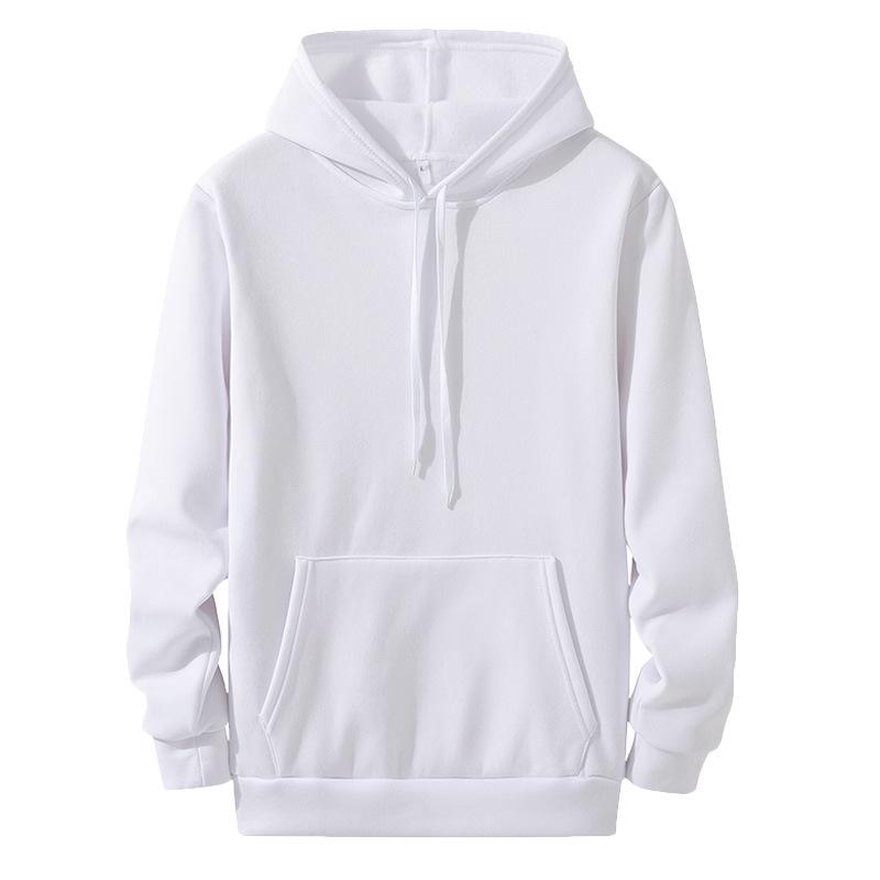 Men's Solid Colors Long Sleeved Hoodies Casual Sweatshirts Hooded Coat Running Sports Pullover Hoodie