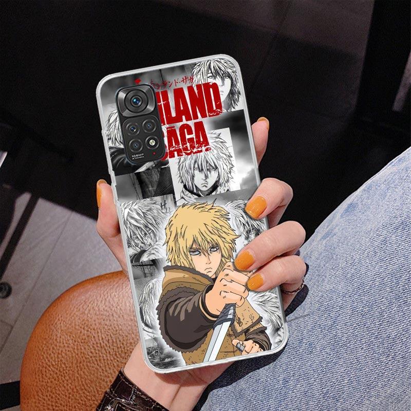 Чехол для телефона Vinland Saga для телефона Xiaomi Redmi Note 15 14 14S 13 Pro Plus 12 12S 11S 11E 10S 10 11T 5G Уникальная обложка Coq