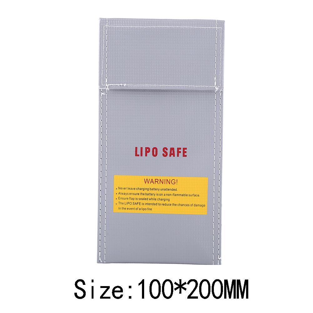 RC Battery Safety Fireproof Bag Lipo Guard Protection Charge Sack Pouch Protector 100*200 мм