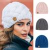 Winter Autumn Warm Casual Cap Knitted Beanie Femme Bonnet Women Hats Stretchy Hat Hip Hop 8 Color