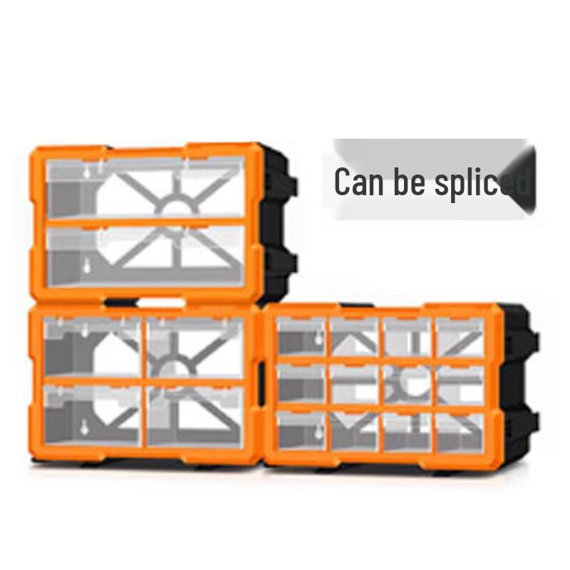 Wenstain 18-Grid Drawer Parts Organizer