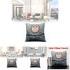 Only Pillowcases Style Owl Pillow With Detachable Linen Cover And Plush Filling For Bedroom