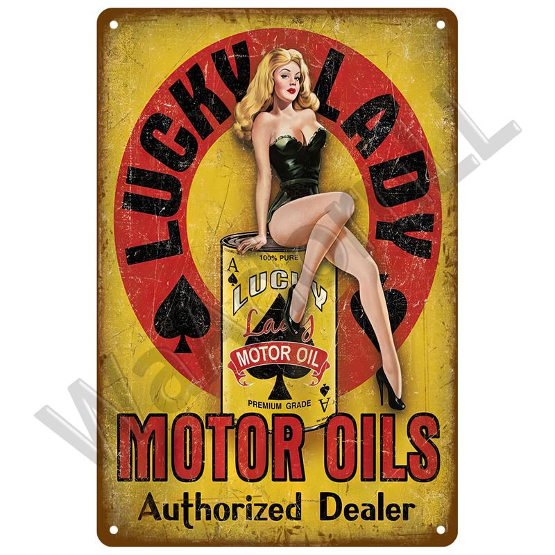 Винтажный жестяной знак, металлический плакат для гаража, мастерской, автозапчасти, ретро-автозапчасти, металлический знак, декоративная пластина для дома