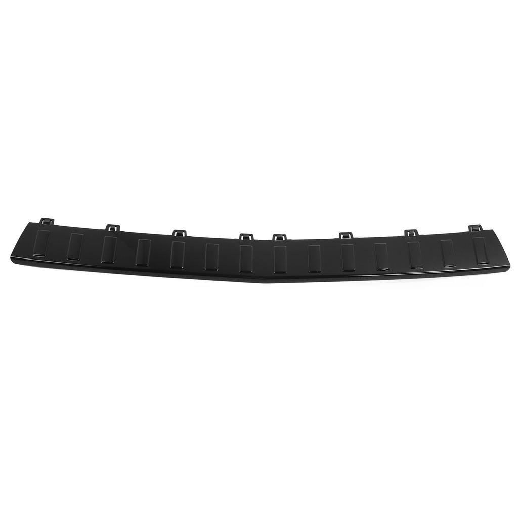 Rear Bumper Trunk Step Pad Trim Foot Plate Sill Guard Replacement For Benz GLK‑Class X204 2008 to 2015 Glossy Black: