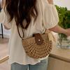 Летние ротанговые сумки женские седло соломенная сумка через плечо ручной работы плетеная сумка кроссбоди дамские сумочки богемный дорожный клатч пляжная сумка