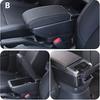 Для Hyundai Getz Armrest box Car Storage Box Car Accessories Interior Details Retrofit Parts PU Leather Easy Installation