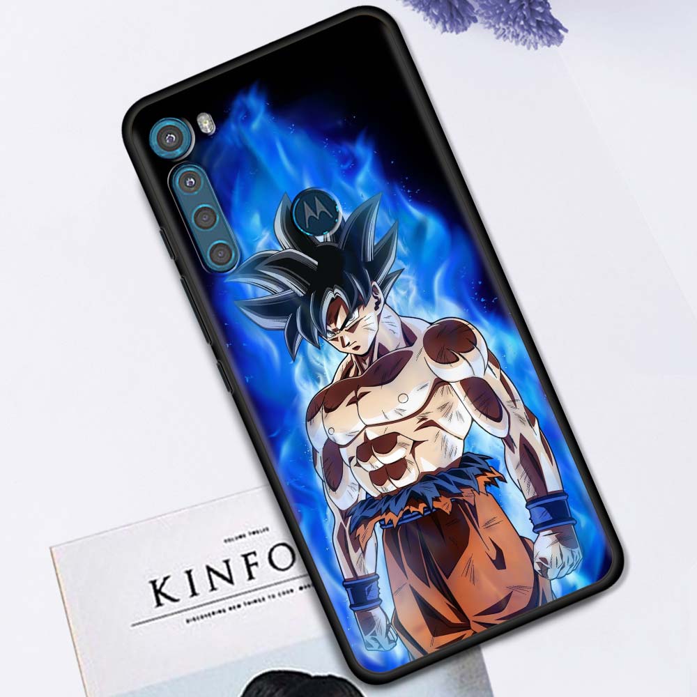 Чехол для телефона Motorola One Fusion G9 Play G8 Power Edge Plus G10 E6s G Stylus Tpu Soft Capa Cover Anime Son Goku