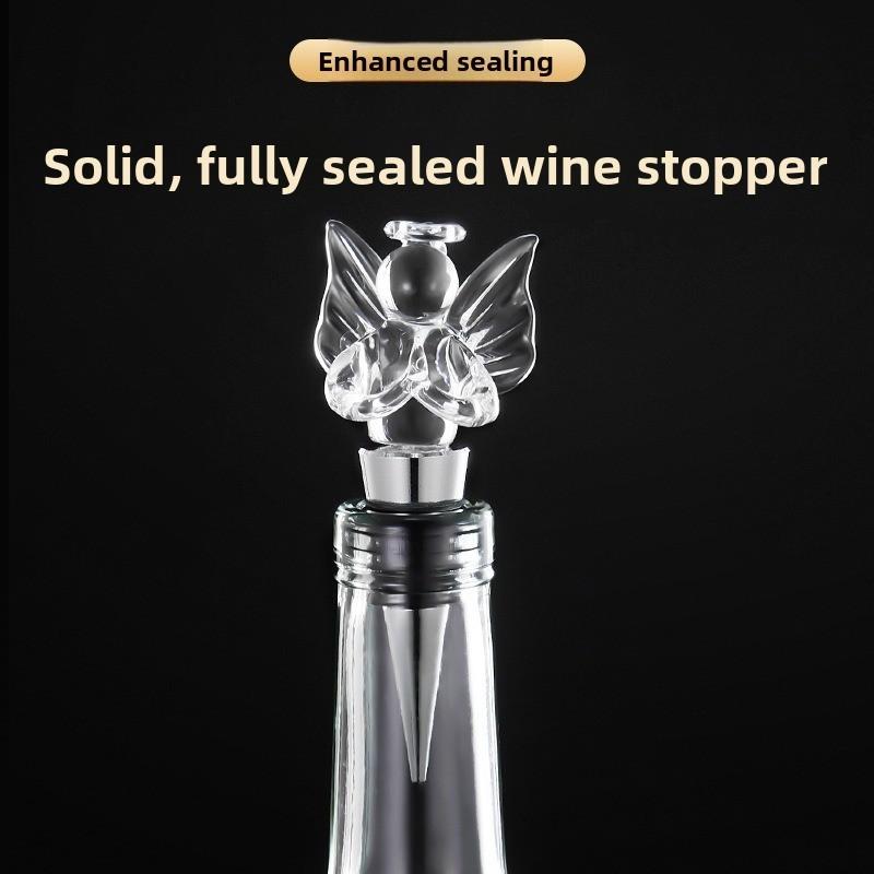 Элегантная пробка для вина в виде лебедя из металла, для подарка и домашнего использования