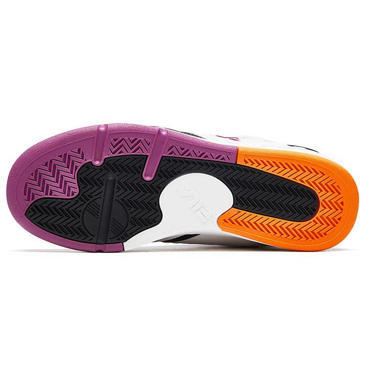 Fila KJ 7 Ткань Синтетическая кожа Удобные Модные Ретро Баскетбольные Кроссовки с высоким верхом Женские кроссовки Kobe-Purple F52W931204FLP