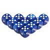 10Pcs Dice D6 16mm Gambling Dice Marble Effect Dots Dice Game Accessories Toy and Gift