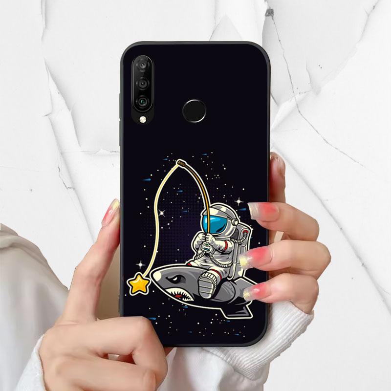Чехол для телефона Huawei P30 Lite Силиконовый чехол MAR-LX1A Модный Расписной Ударопрочный Мягкий Fundas Для Huawei Nova 4e Чехол P30Lite