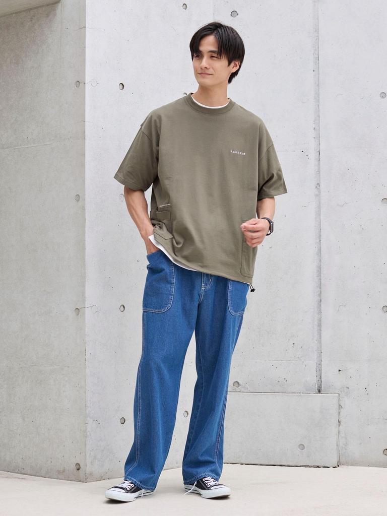 Cohen C.DENIMS Джинсы с боковыми карманами 75406030380 1970 ТЕМНО-СЕРЫЙ(19) L