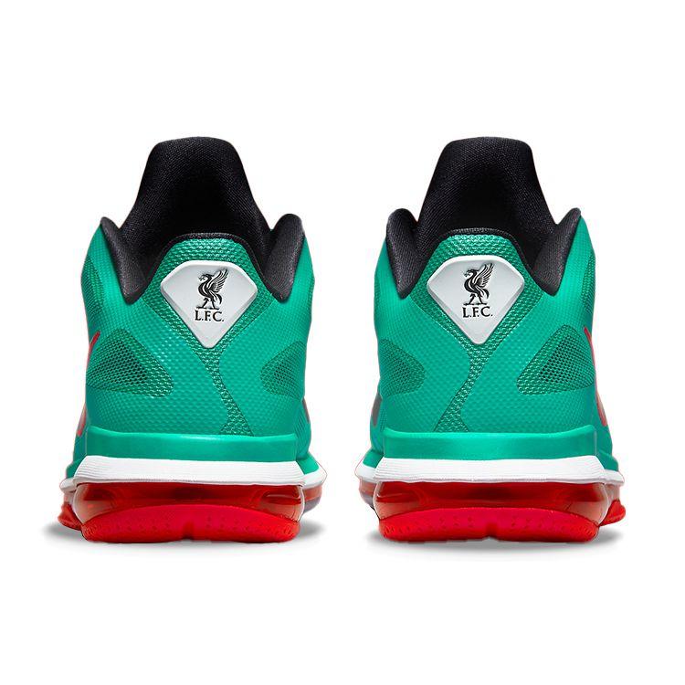 Nike Мужские кроссовки LeBron 9 Low Reverse Liverpool темно-зеленые черные DQ6400-300