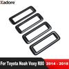 Накладка на панель плафона освещения задней части крыши автомобиля Для Toyota Noah Voxy R80 2014 2015 2016 2017 2018 Черные Аксессуары для интерьера