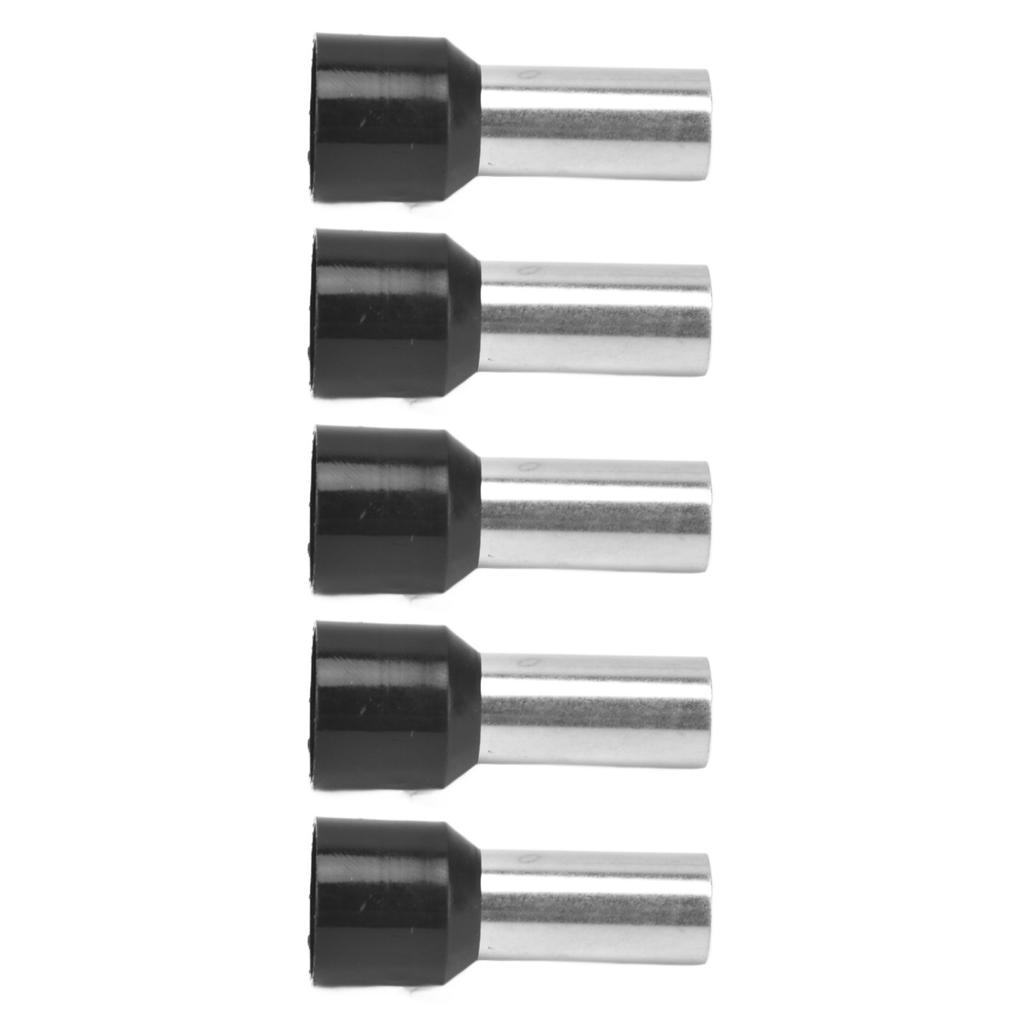 50 шт. Изолированные обжимные наконечники для трубчатых наконечников в стиле ЕС, коннекторы для шнура 4 AWG E25‑16