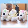 Highland Dog West Keychain Plush Toy Portable Bag Pendant Gift For Children