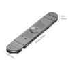 Складная алюминиевая док-станция USB C, 7-портовый хаб-расширитель, 4K60Hz, 100W зарядка, Ethernet, кардридер для ноутбуков