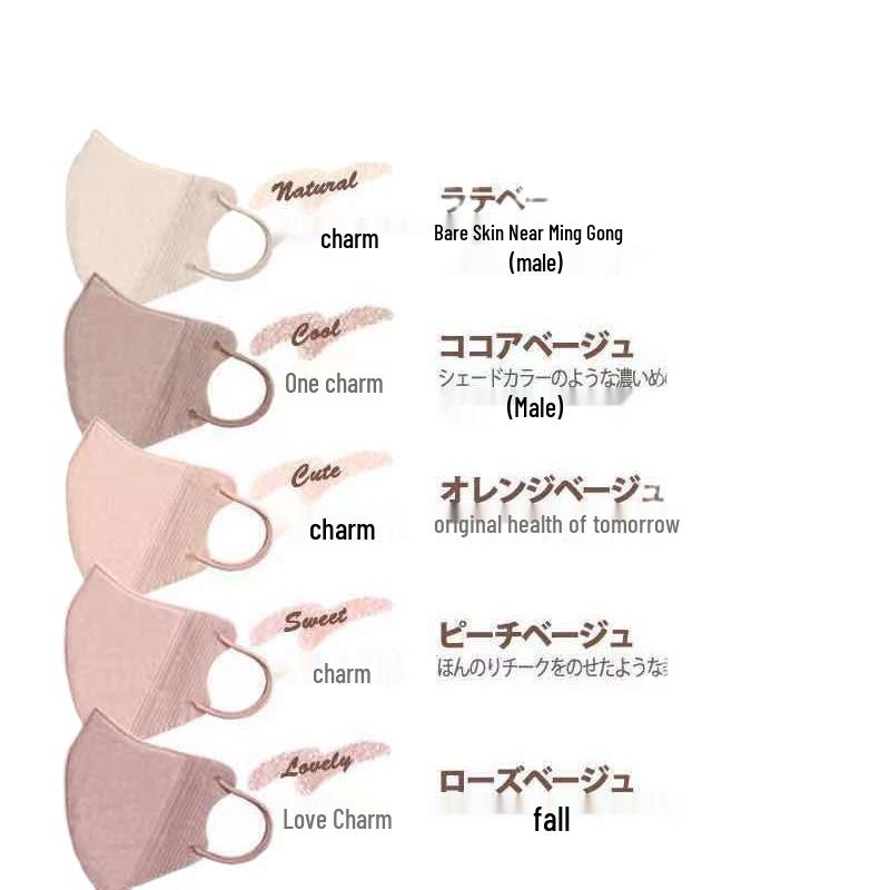 Дышащая 3D одноразовая маска-румяна Весна/Лето 2025: Защита от УФ-лучей, Защита от солнца, Трехслойная конструкция.