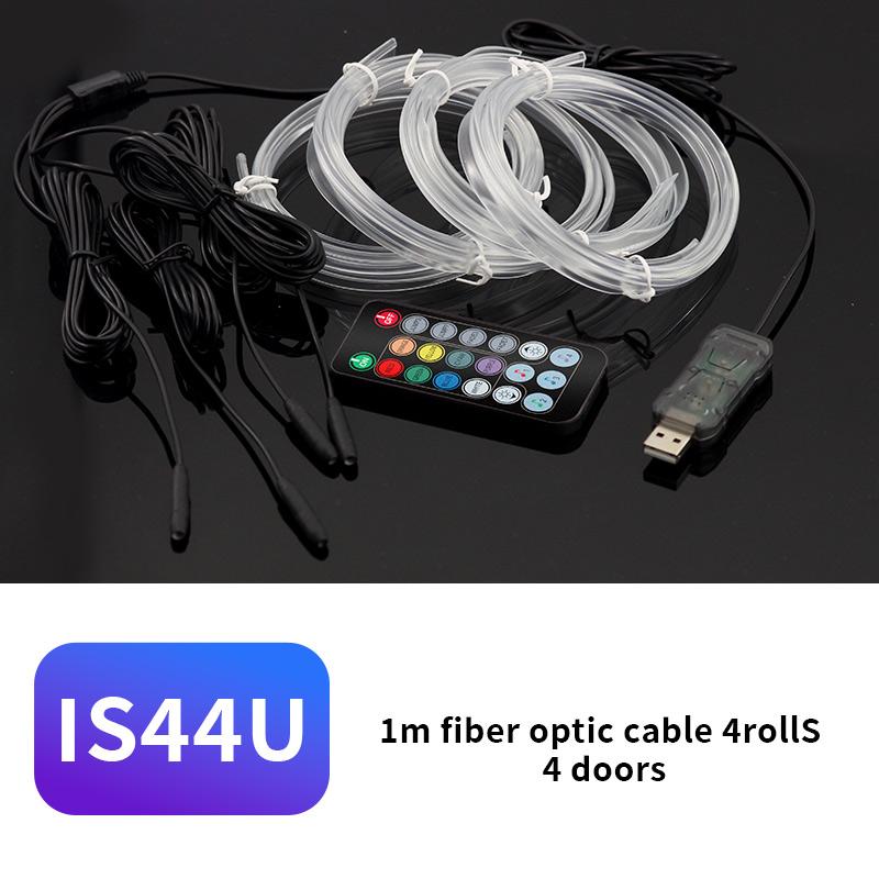 Auto Dashboard Console Led Ambient Cold Light Decorative Strips 1-5M