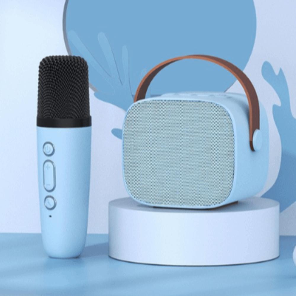Мини-караоке-машина Bluetooth-колонка Портативный 3D-стереоусилитель Караоке-динамик для семьи
