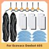For Ecovacs Deebot 605 Robot Vacuum Cleaner Spare Parts Side Brush Hepa Filter Mops Replacement Accessory
