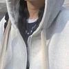 Мужской модный кардиган с капюшоном - универсальный свободный топ для весны и осени