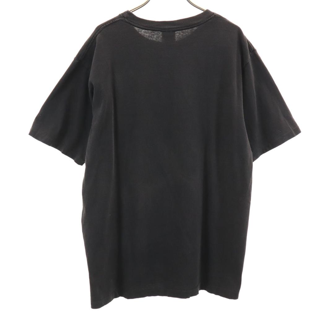 ARGO SPORT 90-х годов Сделано в США Старая футболка с коротким рукавом L черная Одинарная строчка Мужская Б/у