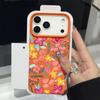 Pink Floral Pattern For iPhone 17 Pro Max Air 16 15 14 13 TPU Soft Case Cover
